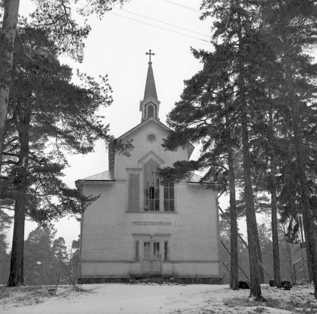 Missionskyrkan i Bomhus. 1971.