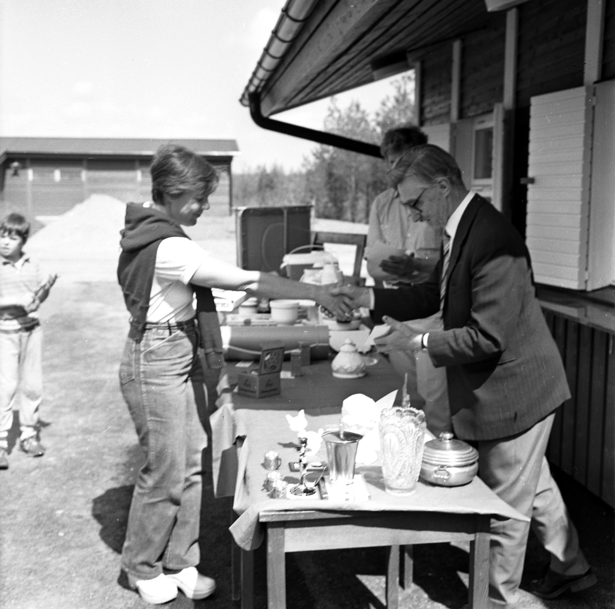 Korpskytte vid Älgsjön. Juni 1984