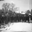 Skolungdomens skidtävlingar.  1941