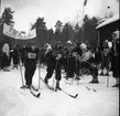 Skolungdomens skidtävlingar.  1941