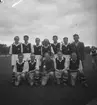 Malmfotbollen 1941.
Östers segerlag och W. Johansson