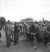 Sex-dagars på cykel i Gävle. 1942