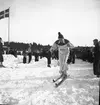Gefle mästerskapen på skidor i

Strömsbro 1942.