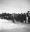 Gefle mästerskapen på skidor i

Strömsbro 1942.