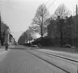 Gatukorsningen Fältskärsgatan och Bergsgatan.