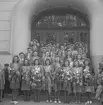 Realexamen. Läroverket första dagen. 1946
