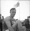 Landskamp i tävlingsgymnastik. 1946