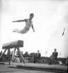 Landskamp i tävlingsgymnastik. 1946