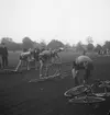 Cykeltävling på Strömvallen. 1943