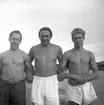 Kanotpaddlare: Andersson, K Bergström och A Gustafsson. Gävle