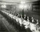 Middag med Fortifikationsklubben november 1933.