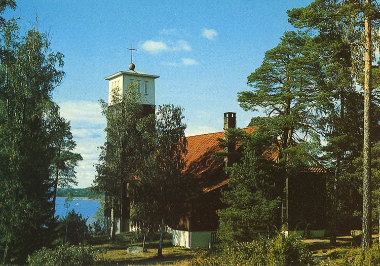 Enligt Bengt Lundins noteringar: "Åh Kyrka. Vitt torn".