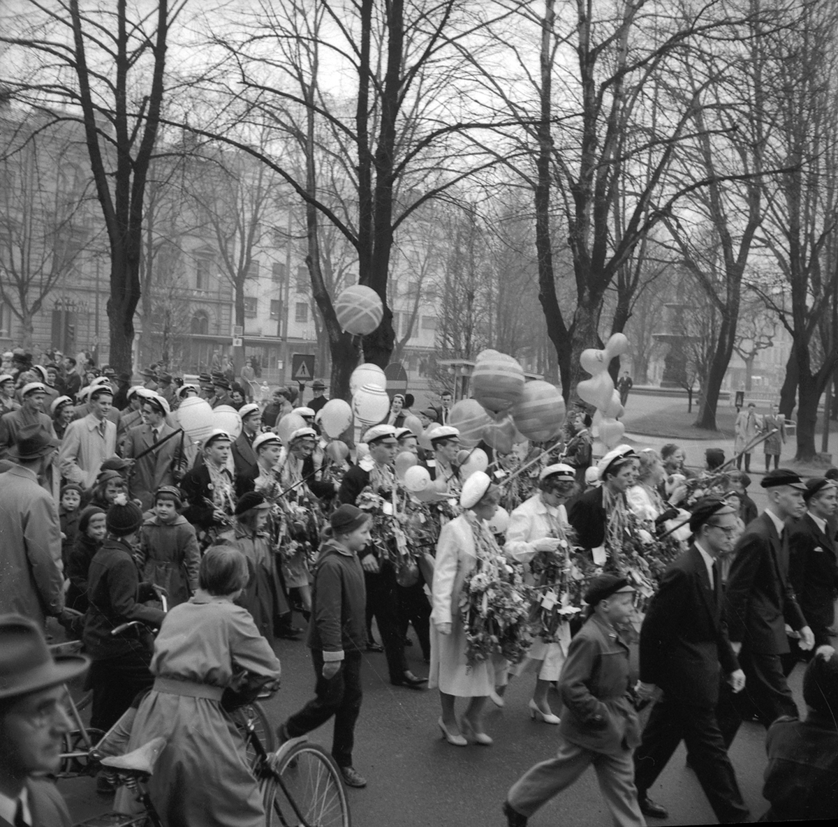 Studentexamen, 1:a - 3:e dagen, 12/5- 14/5 1955.