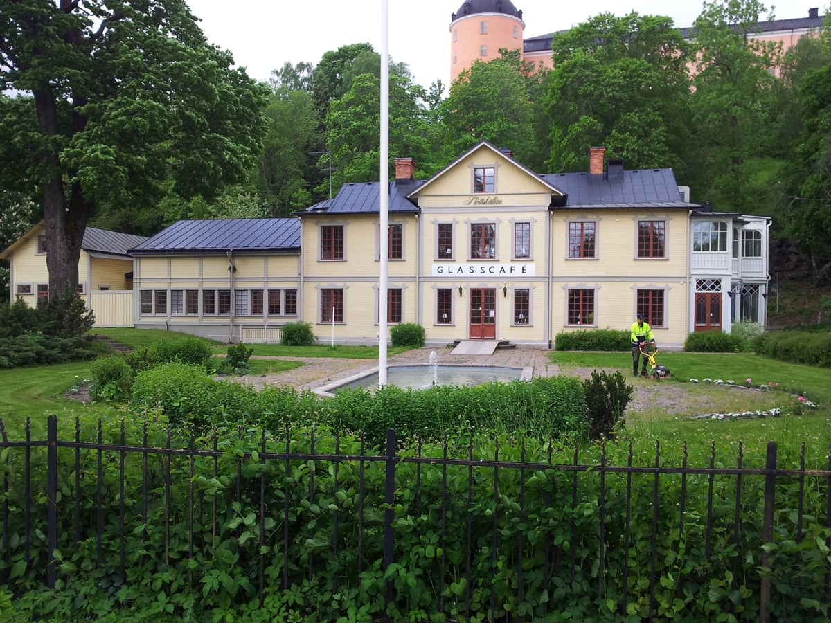 Slottskällan -fd. Uppsala badanstalts badhus, på fastigheten Fjärdingen 33:4, kvarteret Slottskällan, Uppsala stad, Uppsala kommun, Uppland 2014