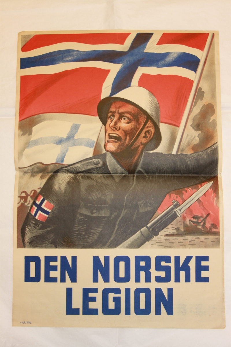 Papirplakat i farger