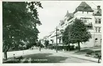 Ulricehamn. Bogesundsgatan med stadshotellet