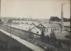 Ammunitionsfabriken i Karlsborg 1920-tal. Fabriken innan ombyggnad.