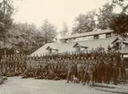 Intendenturkompaniet uppställt vid Gullspång 1901.