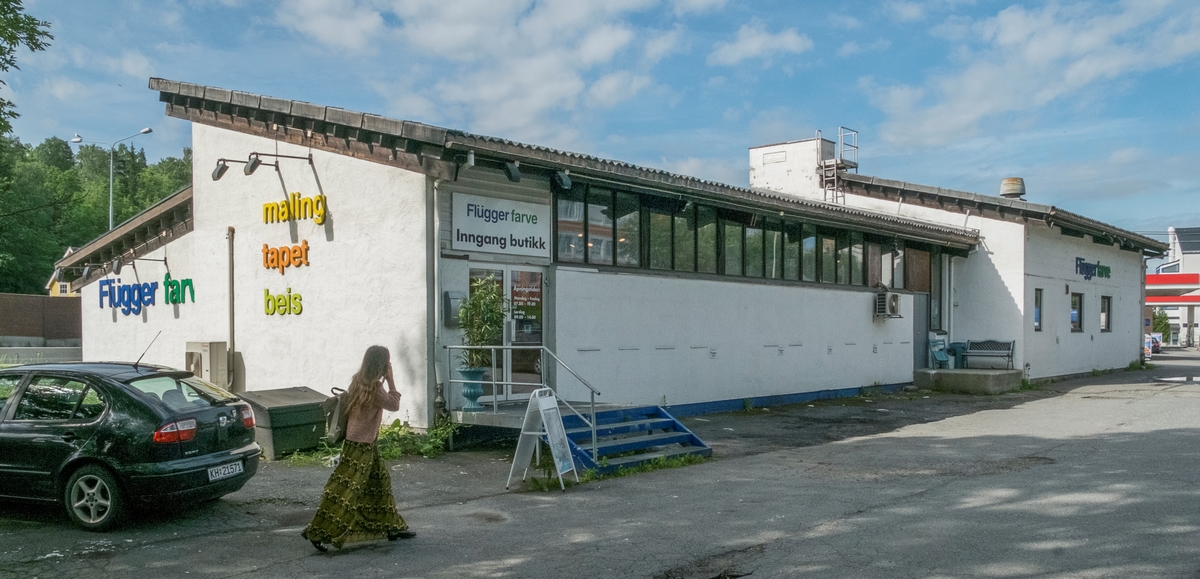 Esso bensinstasjon Drammensveien Ramstadsletta Høvik Bærum