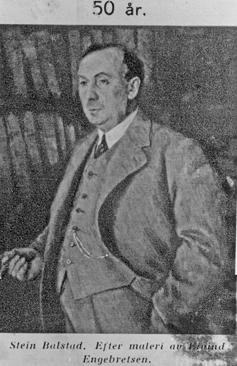 Portrett av Stein Balstad
