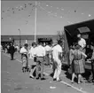 Folkfest på Rödesunds torg, år 1969.