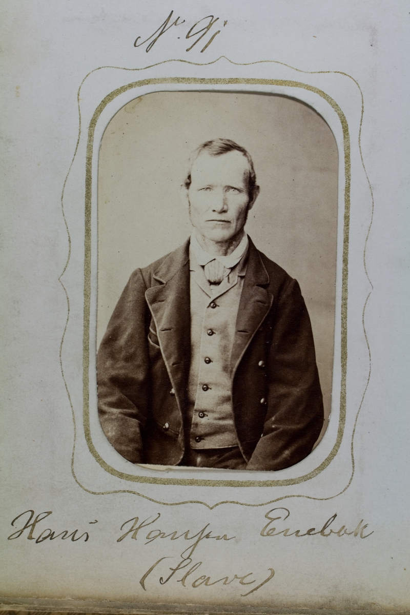Fangeportrett, Hans Hansen Enebak