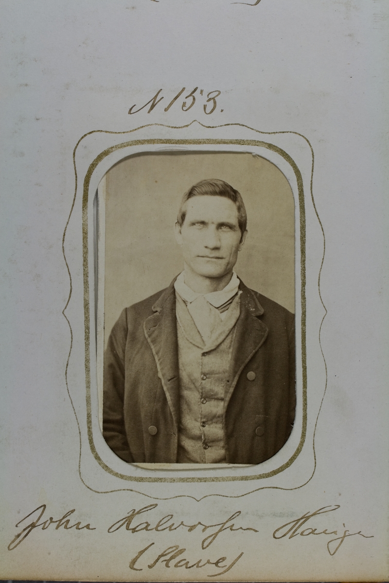 Fangeportrett, John Halvorsen Hauge