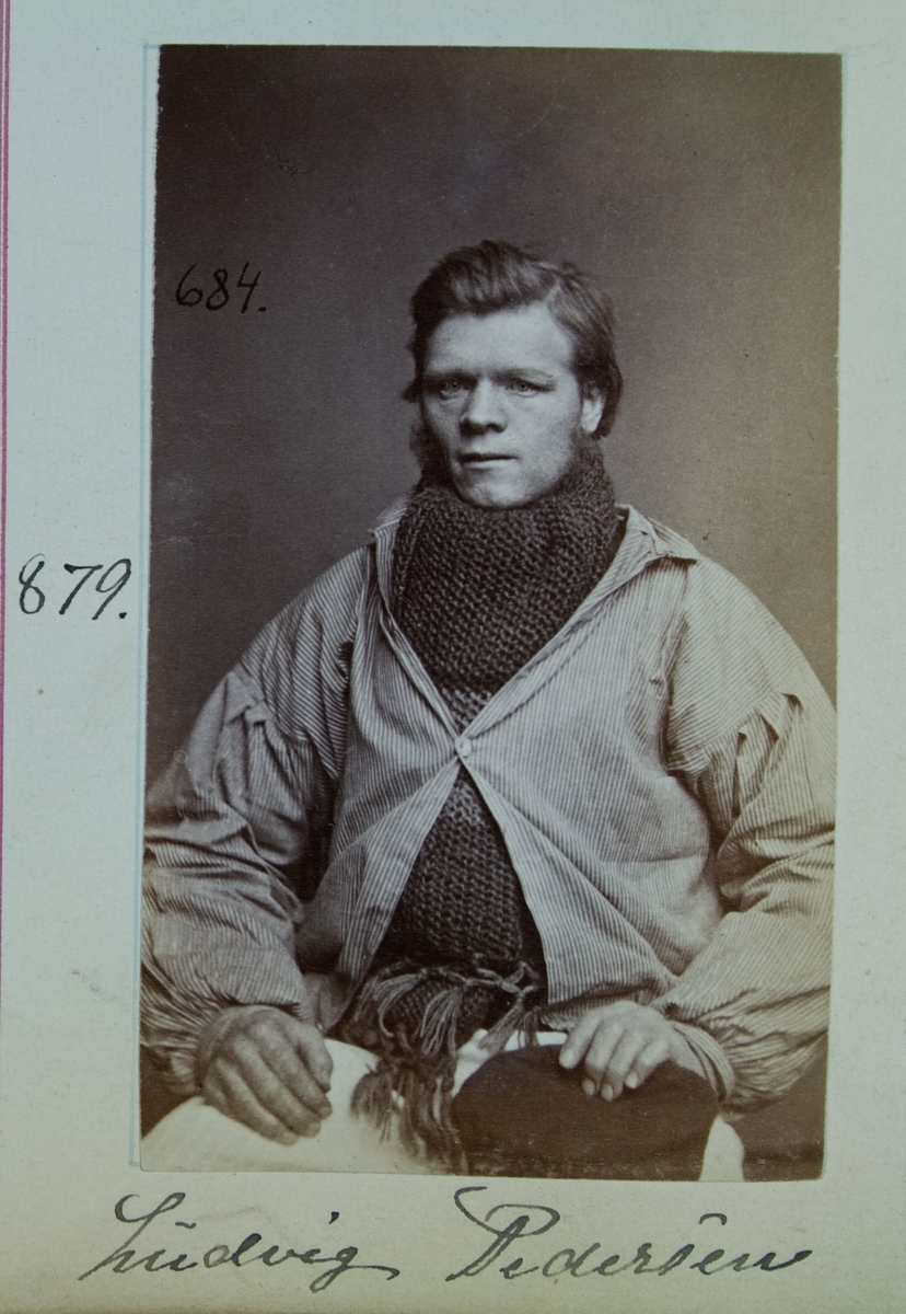 Fangeportrett, Ludvig Pedersen