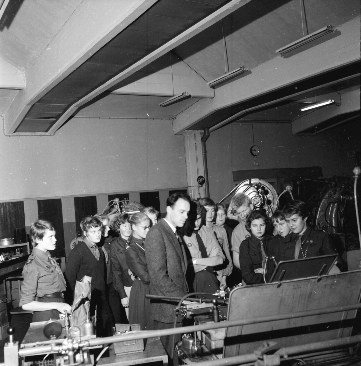Scouter på höstträff.
10/11 1957