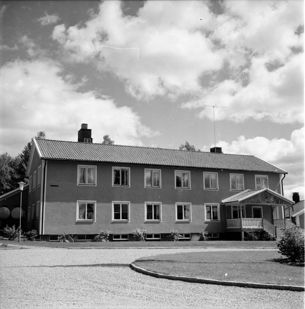 Järvsö,
Hälsingegården,
13 Juni 1963