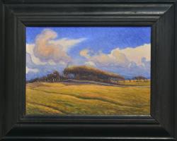 Efter hagelbyn, Halland [Oljemålning]