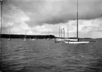 Sandhamn 1930, segelbåtar.