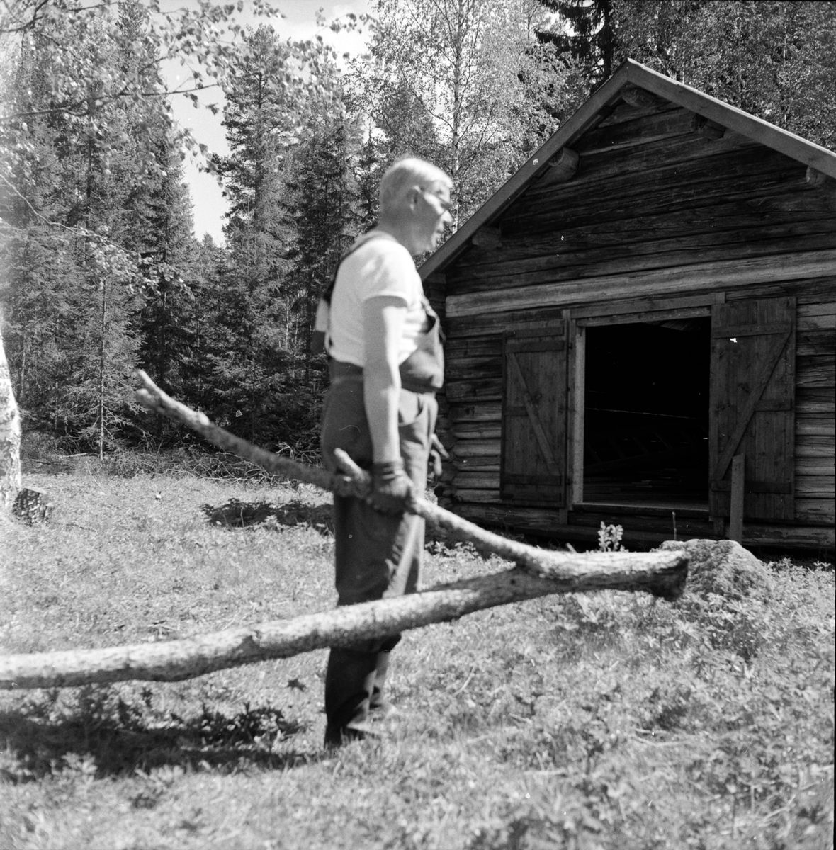 Dalsjön,
Städning och röjning,
Maj 1973