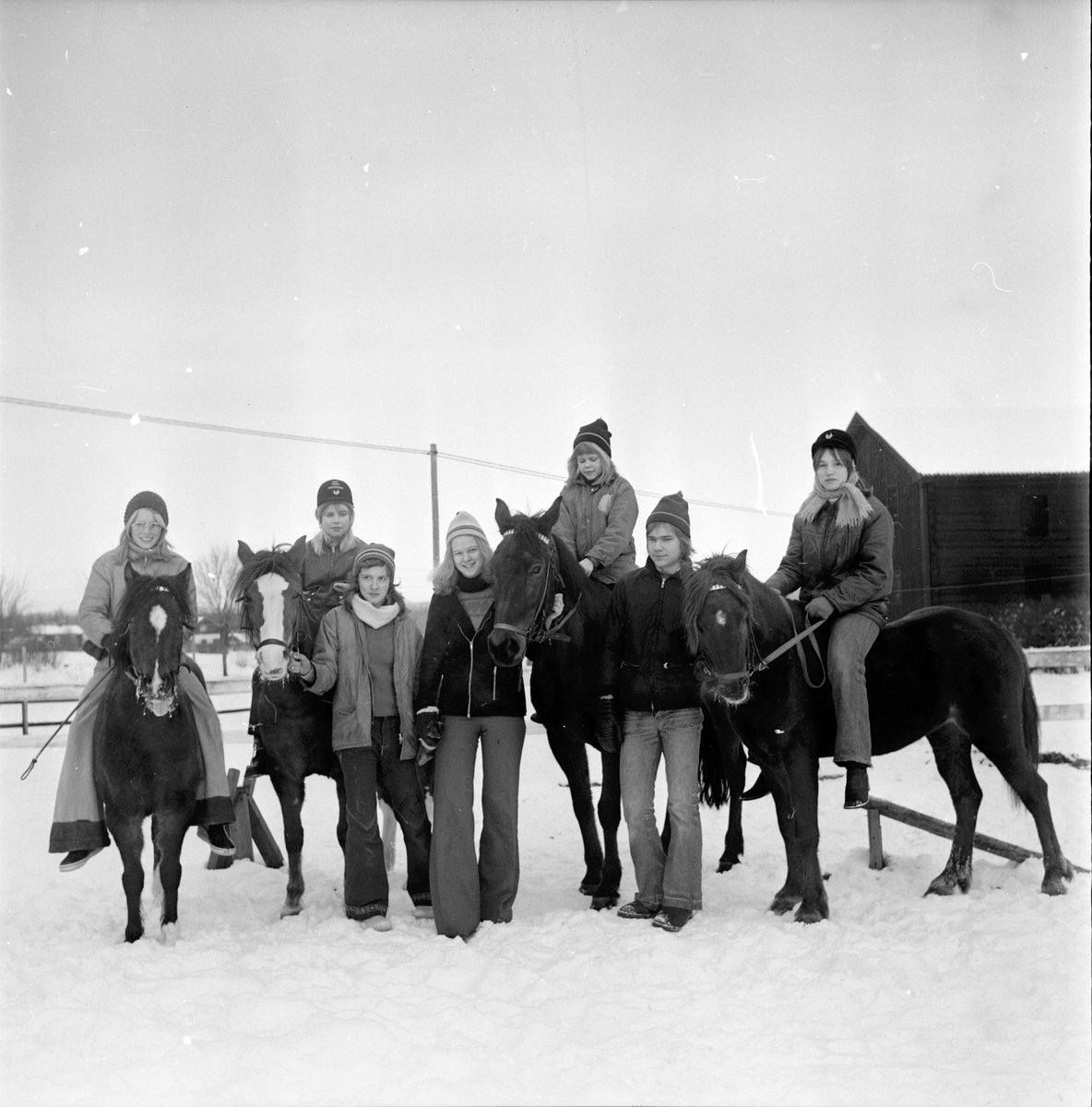 Koldemo,
Ridskola,
Per o Mari Eriksson,
Januari 1973