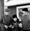 Arbrå,
Pimpeltävling på Kyrksjön,
April 1971