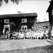 Arbrå,
Fornhemmet,
Söderhamns pensionärer på besök,
September 1971