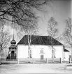 Undersvik,
Kyrkan och kantor Edlund,
Juli 1971