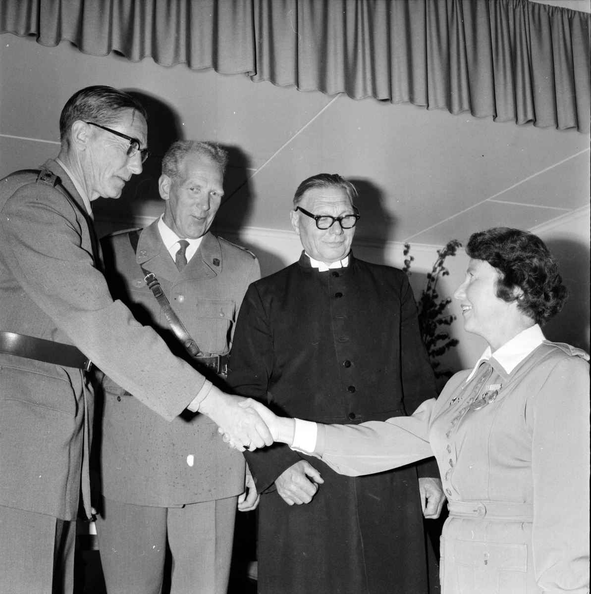 Hemvärnets 25-årsjubileum i Gruvberget,
13 Juni 1965