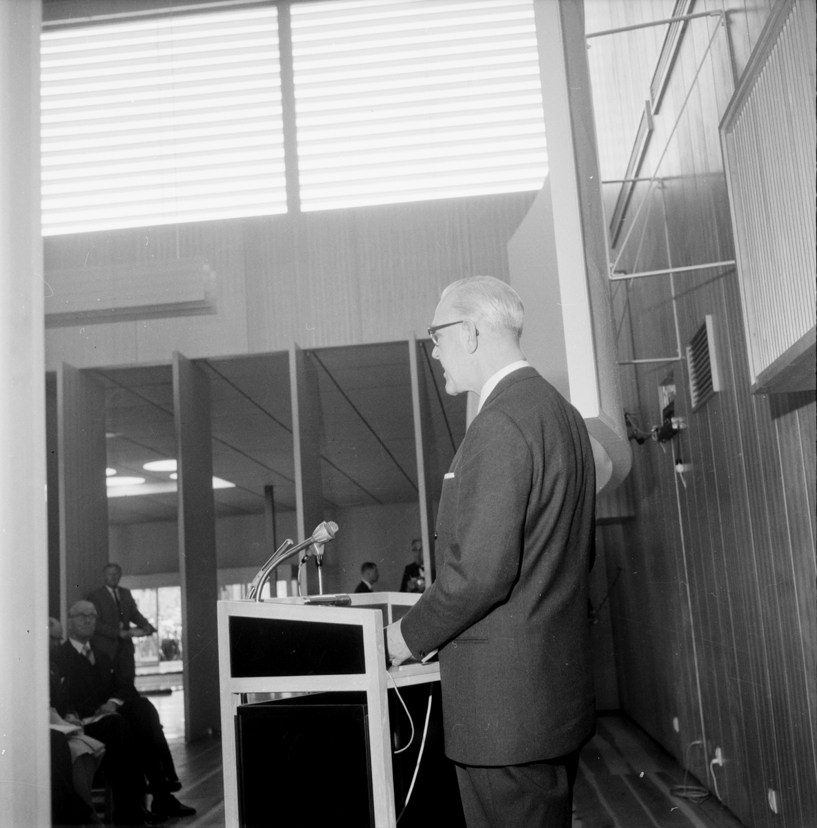 Silvanum, invigning, 1 juni 1961