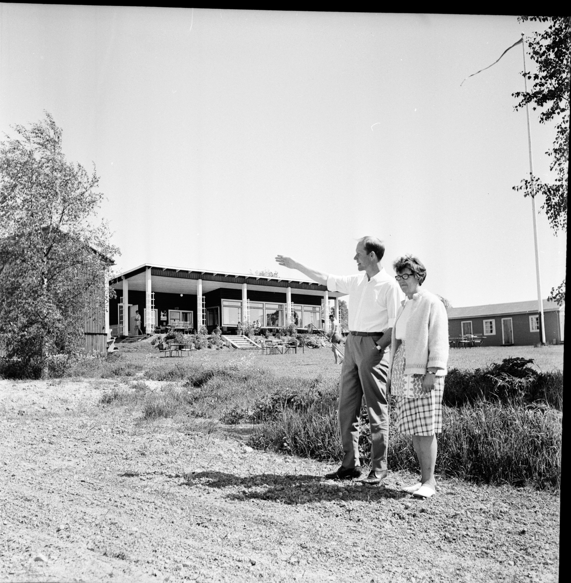 Vevlingestrands ungdomsgård. Renöfält Ingrid Zetterström
15/6-1967.