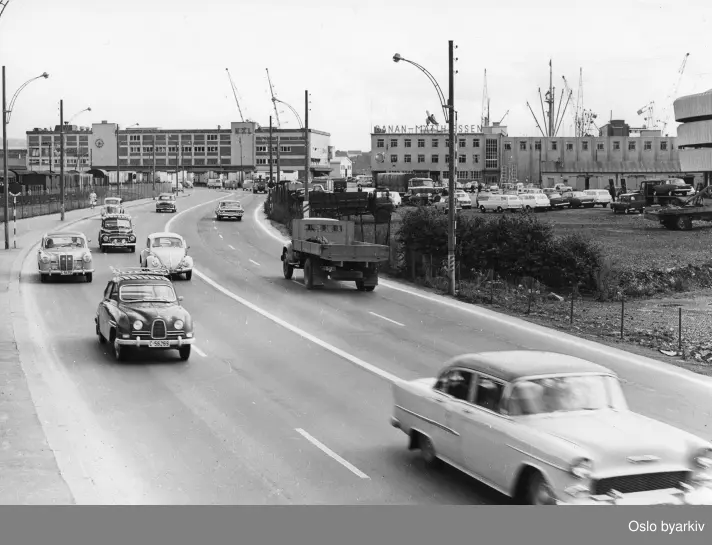 Trafikken på Sjølystveien