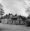 Karlsborg, gamla Rödesund. Konsum och bröderna Bergstedts hus. Kortet finns ej på museet.