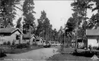 Karlsborg, Norra Skogen. Försvaret började bebygga villaområdet år 1939. Kortet finns ej på museet.