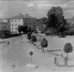 Karlsborg, Rödesunds torg efter år 1943. Kortet finns ej på museet.