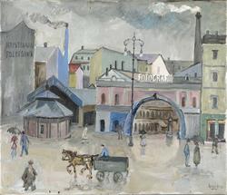 Fra Youngstorget [maleri]