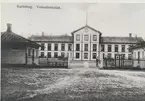 Karlsborg i början av 1900-talet. Volontärskolan.