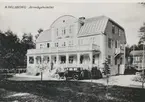 Karlsborg i början av 1900-talet. Järnvägshotellet.