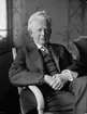 Filosofen och professorn Ernst Cassirer på tillfälligt besök, lunch på Stadshotellet