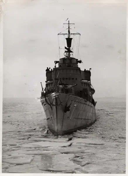 Jagare nr 7 i isigt hav.