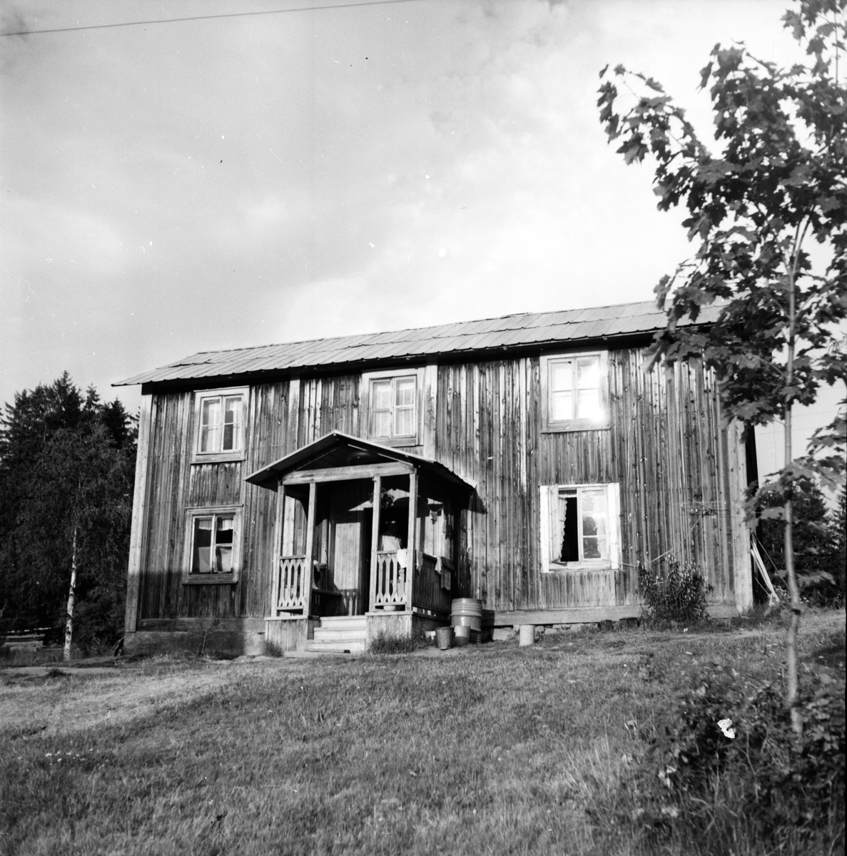 Belse Hanebo,
Gust. Nordanås torp rustas,
20 Juli 1959